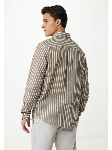 Mexx Hemd "Aiden" in Weiß/ Khaki
