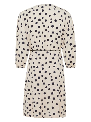 Mexx Kleid in Creme/ Schwarz