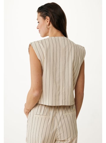 Mexx Top w kolorze beżowo-czarnym