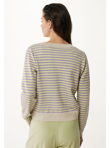 Mexx Cardigan in Beige/ Lila