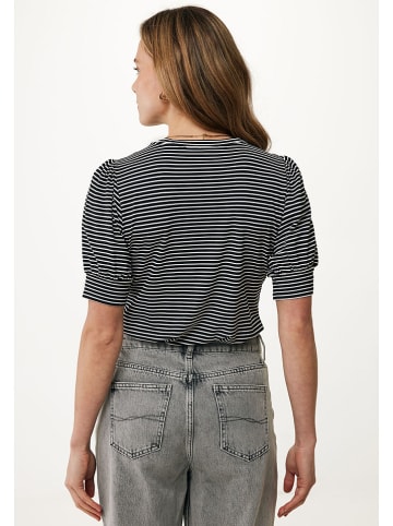 Mexx Shirt in Schwarz/ Weiß