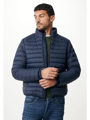 Mexx Doorgestikte jas donkerblauw