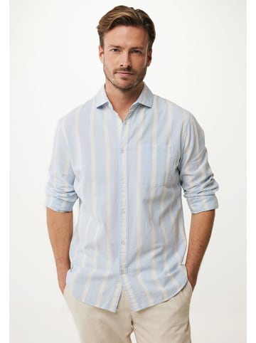 Mexx Hemd in Creme/ Hellblau