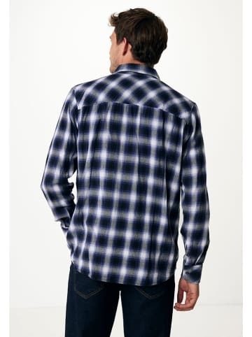 Mexx Hemd in Weiß/ Blau/ Schwarz