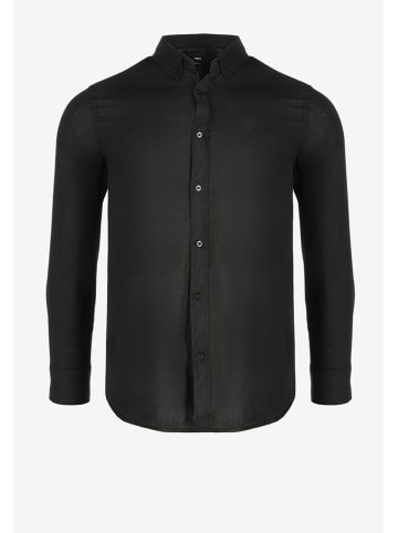 Mexx Koszula - Regular fit - w kolorze czarnym