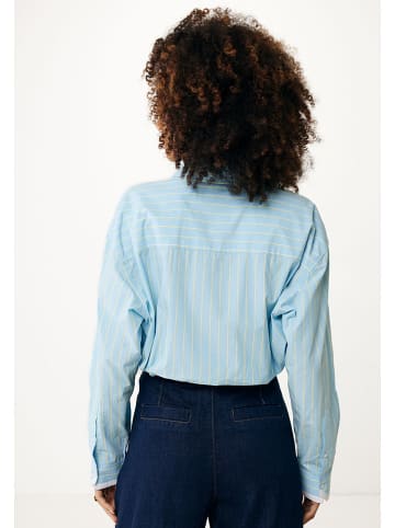 Mexx Blouse lichtblauw/wit/groen