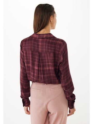 Mexx Bluse ''Check'' in Bordeaux