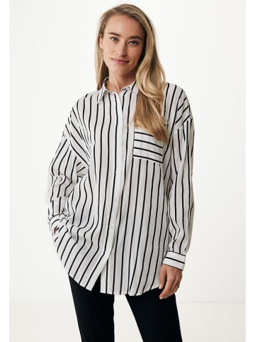 Mexx Bluse in Weiß/ Schwarz