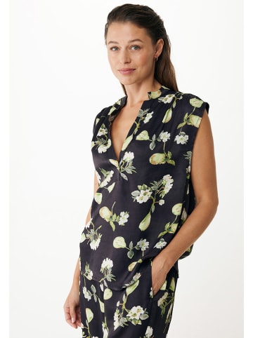 Mexx Blusentop in Schwarz/ Gelb