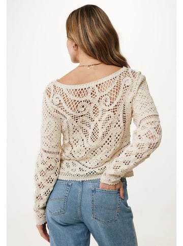 Mexx Sweter w kolorze beżowym