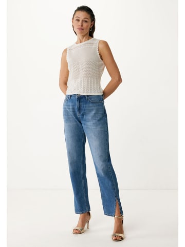 Mexx Top w kolorze kremowym