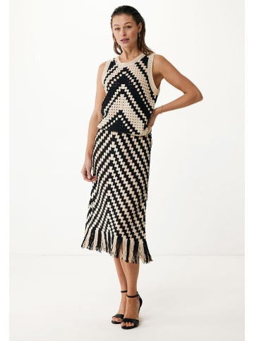 Mexx Top in Schwarz/ Beige