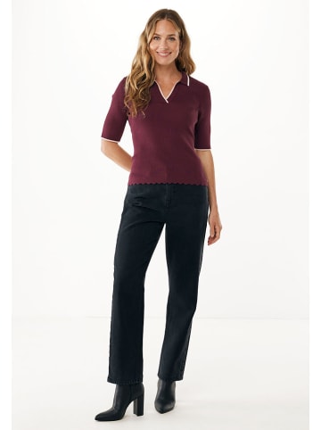 Mexx Poloshirt ''Ivy'' in Bordeaux