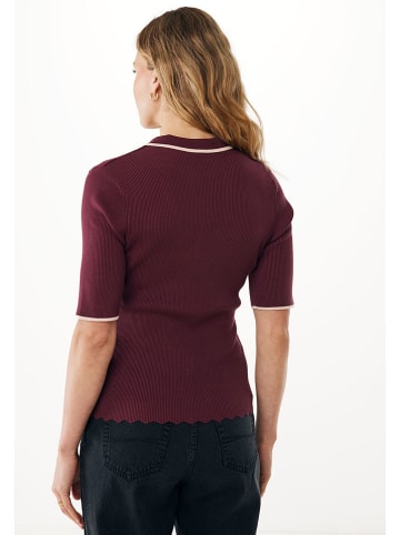 Mexx Poloshirt ''Ivy'' in Bordeaux