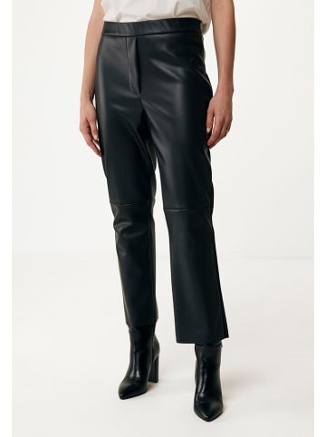 Mexx Kunstlederhose in Schwarz