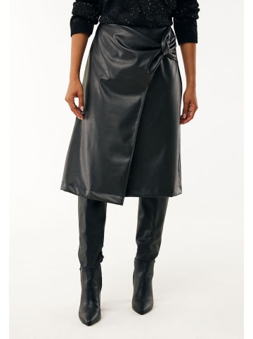 Mexx Kunstlederock in Schwarz