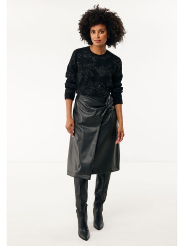 Mexx Spódnica w kolorze czarnym ze skóry syntetycznej