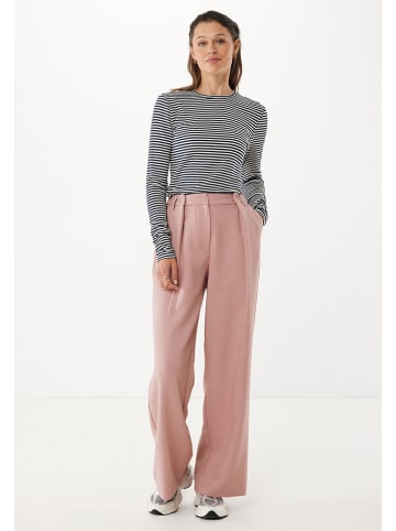 Mexx Longsleeve ''Azalea'' in Dunkelblau/ Weiß