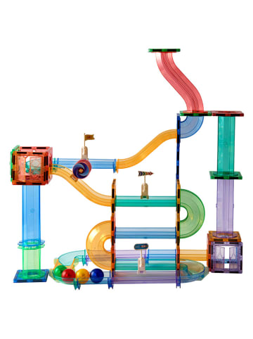 Playbox 91tlg. Magnetische Bausteine-Set "Ball Track" - ab 3 Jahren