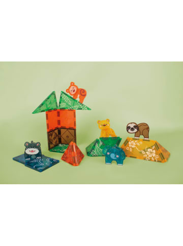 Playbox Klocki magnetyczne (38 szt.) "Safari" - 3+