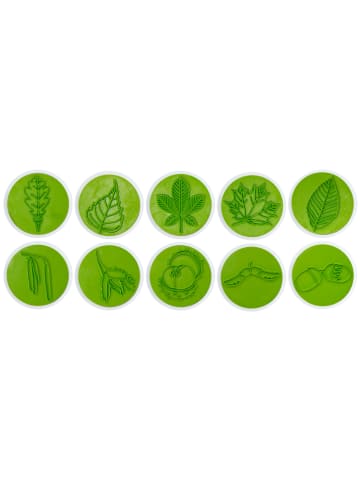 SUNNYSUE 10tlg. Riesenstempelset "Blätter" - ab 3 Jahren