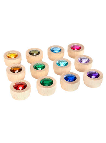 SUNNYSUE 12-delige bouwstenenset "Regenboog" - vanaf 3 jaar