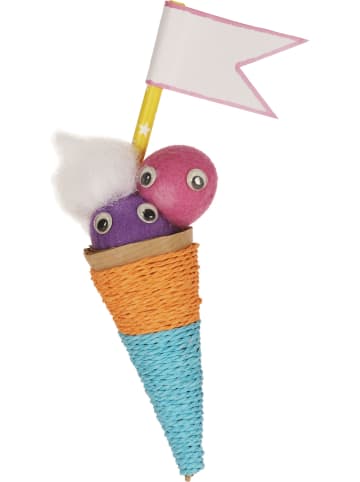 SUNNYSUE Kulki filcowe (8 szt.) w różnych wzorach - Ø 3 cm