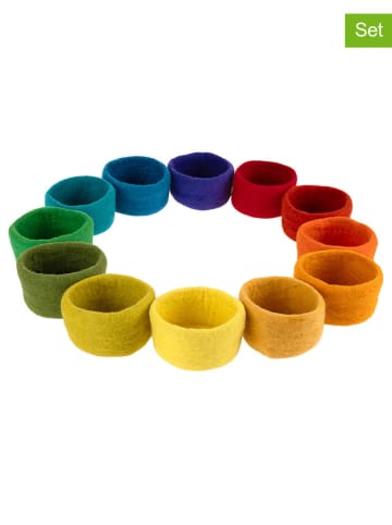 SUNNYSUE Filcowe miseczki (12 szt.) "Seasons" - 3+