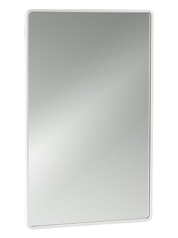Zone Denmark Wandspiegel "Ram" in Weiß - (B)44 x (H)70 cm