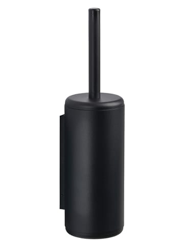 Zone Denmark Zestaw WC "Rim" w kolorze czarnym - wys. 38,2 x Ø 10 cm