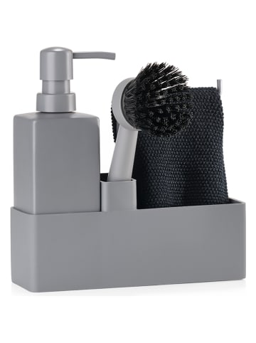 Zone Denmark Afwasorganizer grijs - (B)19 x (H)20,5 x (D)6 cm