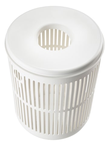 Zone Denmark Wäschekorb "Ume" in Weiß - (H)54 x Ø 40 cm