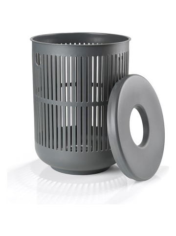 Zone Denmark Wäschekorb "Ume" in Grau - (H)55 x Ø 41 cm