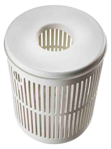 Zone Denmark Wäschekorb "Ume" in Hellgrau- (H)55 x Ø 41 cm