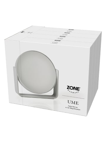 Zone Denmark Tischspiegel "UME" in Schwarz - (H)19,5 x Ø 19 cm