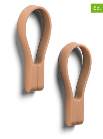 Zone Denmark Uchwyty (2 szt.) w kolorze pomarańczowym na ręczniki