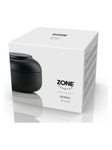 Zone Denmark Aufbewahrungsdose "Sensu" in Schwarz - (H)7,5 cm x Ø 10 cm