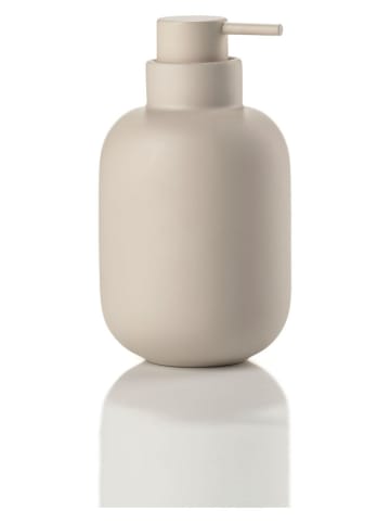 Zone Denmark Dozownik mydła "Sensu Sand" w kolorze beżowym - wys. 13 x Ø 7,5 cm
