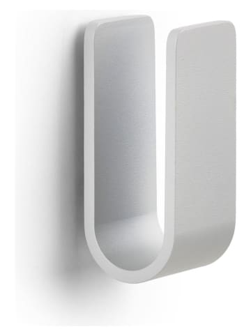 Zone Denmark Wandhaken "Ume" in Grau - (B)3,5 x (H)8 x (T)3,4 cm