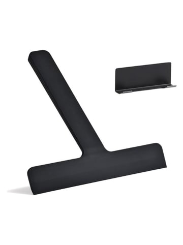 Zone Denmark Ściągaczka prysznicowa "Ume" w kolorze czarnym - 24 x 22 cm