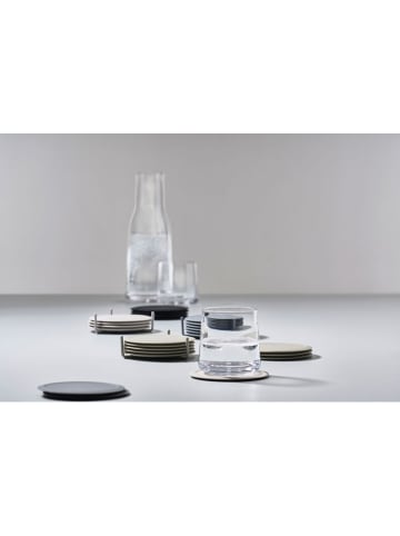 Zone Denmark 7tlg. Untersetzer-Set "Singles" in Hellgrau