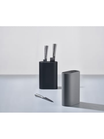 Zone Denmark Messenblok "Singles" grijs - (B)17 x (H)24 x (D)9 cm