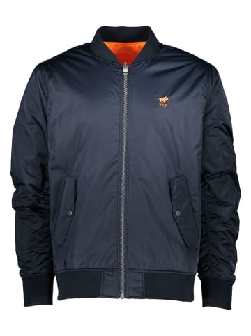 Polo Sylt Wende-Blouson in Dunkelblau/ Orange