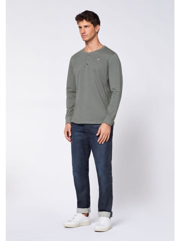 Polo Sylt Longsleeve in Grau