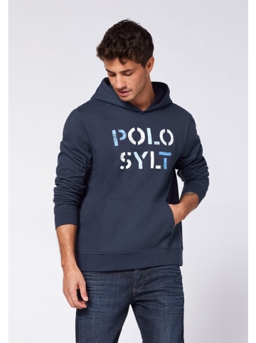 Polo Sylt Hoodie in Dunkelblau