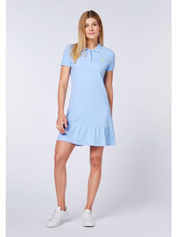 Polo Sylt Sukienka polo w kolorze błękitnym