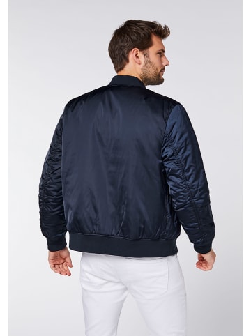 Polo Sylt Blouson in Dunkelblau/ Grün