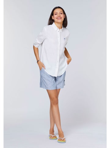 Polo Sylt Leinen-Shorts in Hellblau