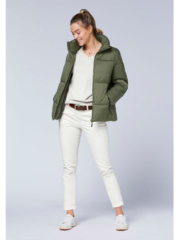 Polo Sylt Kurtka pikowana w kolorze zielonym