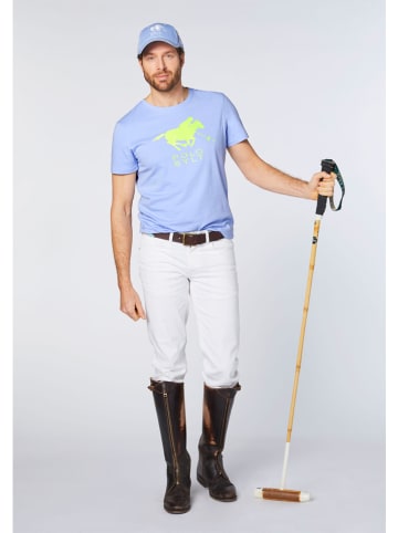 Polo Sylt Shirt in Hellblau